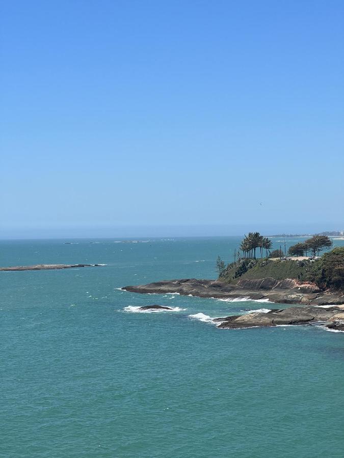 Apto Beiramar Na Praia Da Areia Preta Guarapari Esterno foto